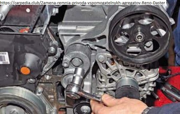 замена натяжителя