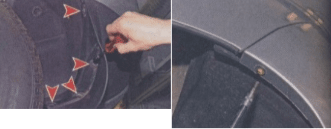 Прикреплен к пистолету